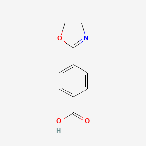 molecular formula C10H7NO3 B1603527 4-(Oxazol-2-yl)benzoic acid CAS No. 597561-78-9