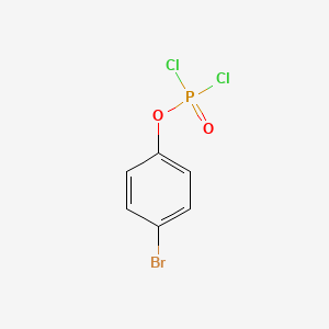 molecular formula C6H4BrCl2O2P B1603538 4-Bromophenyl dichlorophosphate CAS No. 19430-76-3
