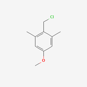 molecular formula C10H13ClO B1603553 2,6-Dimethyl-4-methoxybenzylchloride CAS No. 54757-00-5