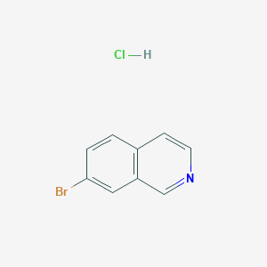 molecular formula C9H7BrClN B1603560 7-Bromoisoquinoline hydrochloride CAS No. 223671-91-8