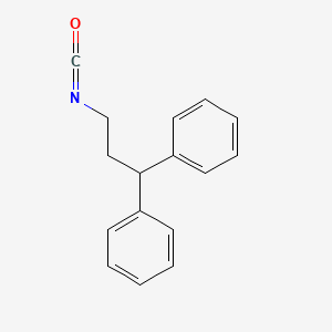 molecular formula C16H15NO B1603561 3,3-Diphenylpropyl isocyanate CAS No. 41347-11-9