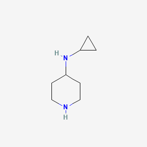 molecular formula C8H16N2 B1603577 N-Cyclopropylpiperidin-4-amine CAS No. 396133-55-4