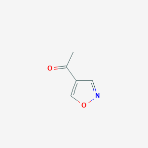molecular formula C5H5NO2 B1603581 1-(Isoxazol-4-yl)ethanone CAS No. 83259-37-4