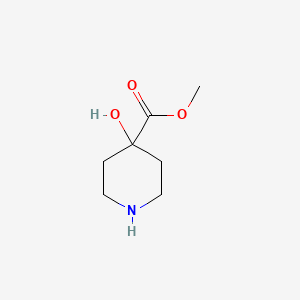 molecular formula C7H13NO3 B1603583 Methyl 4-hydroxypiperidine-4-carboxylate CAS No. 767265-77-0