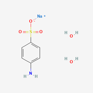 molecular formula C6H9NNaO4S B1603590 Sulfanilic acid sodium salt hydrate CAS No. 6106-22-5