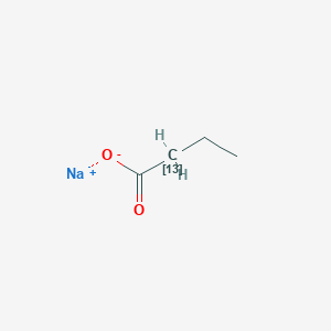molecular formula C4H7NaO2 B1603594 Sodium butyrate-2-13C CAS No. 286367-62-2