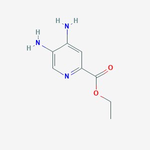 molecular formula C8H11N3O2 B1603599 Ethyl 4,5-diaminopicolinate CAS No. 1000783-11-8