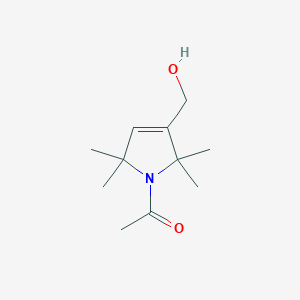 molecular formula C11H19NO2 B016036 1-Acetyl-2,2,5,5-tetramethyl-3-pyrroline-3-methanol CAS No. 244641-21-2