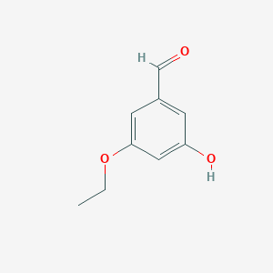 molecular formula C9H10O3 B1603605 3-Ethoxy-5-hydroxybenzaldehyde CAS No. 951800-15-0