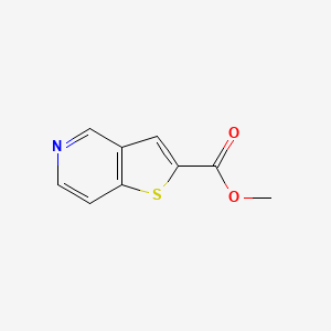 molecular formula C9H7NO2S B1603606 甲基噻吩并[3,2-C]吡啶-2-羧酸酯 CAS No. 478149-07-4