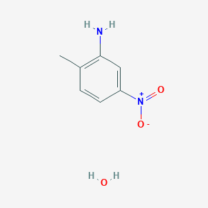 molecular formula C7H10N2O3 B1603624 2-Methyl-5-nitroaniline hydrate CAS No. 304851-86-3