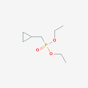 molecular formula C8H17O3P B1603634 Diethyl (cyclopropylmethyl)phosphonate CAS No. 863975-37-5