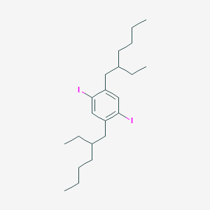 molecular formula C22H36I2 B1603635 1,4-Bis(2-ethylhexyl)-2,5-diiodobenzene CAS No. 225512-46-9