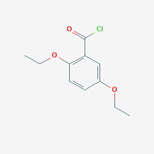 molecular formula C11H13ClO3 B1603636 2,5-Diethoxybenzoyl chloride CAS No. 870703-51-8