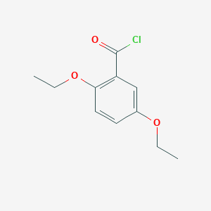 molecular formula C11H13ClO3 B1603636 2,5-二乙氧基苯甲酰氯 CAS No. 870703-51-8