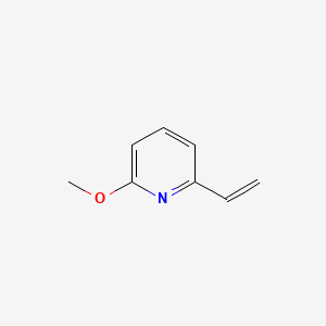 molecular formula C8H9NO B1603641 2-METHOXY-6-VINYLPYRIDINE CAS No. 204569-88-0