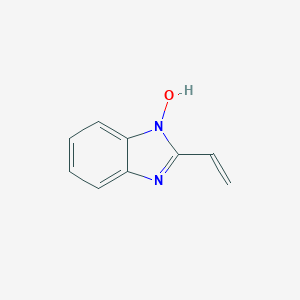 molecular formula C9H8N2O B160365 2-Ethenyl-1-hydroxybenzimidazole CAS No. 138972-85-7