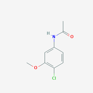 molecular formula C9H10ClNO2 B1603651 N-(4-Chloro-3-methoxyphenyl)acetamide CAS No. 98446-55-0