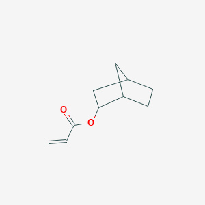 molecular formula C10H14O2 B160366 Acrylic acid, 2-norbornyl ester CAS No. 10027-06-2