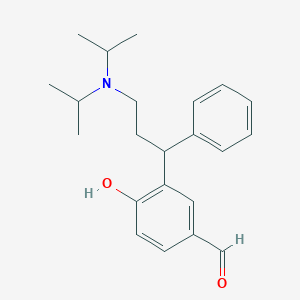 3-(3-(Diisopropylamino)-1-phenylpropyl)-4-hydroxybenzaldehyde