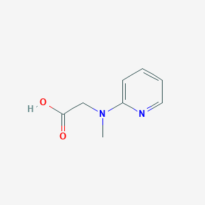 molecular formula C8H10N2O2 B1603668 2-(Methyl-2-pyridylamino)acetic acid CAS No. 1016519-61-1