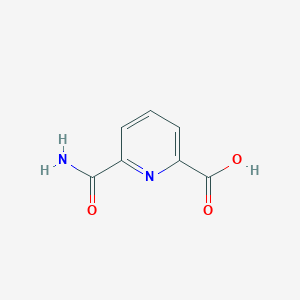 molecular formula C7H6N2O3 B1603670 6-Carbamoylpyridine-2-carboxylic acid CAS No. 97310-93-5
