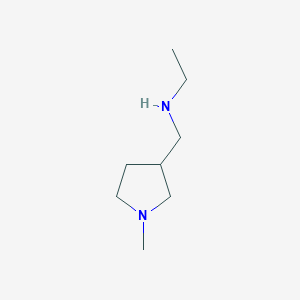 N-[(1-Methylpyrrolidin-3-YL)methyl]ethanamine