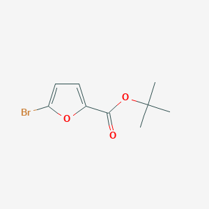 molecular formula C9H11BrO3 B1603672 Tert-butyl 5-bromofuran-2-carboxylate CAS No. 59862-83-8