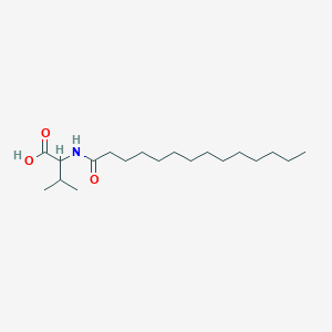 molecular formula C19H37NO3 B1603679 N-Tetradecanoylvaline CAS No. 14379-30-7