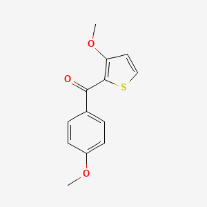 (4-Methoxyphenyl)(3-methoxythiophen-2-yl)methanone