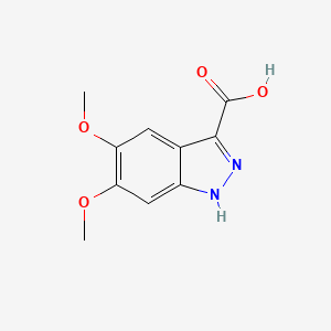 5,6-Dimethoxy-1H-indazole-3-carboxylic acid