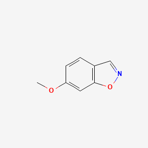 molecular formula C8H7NO2 B1603707 6-Methoxybenzo[d]isoxazole CAS No. 39835-05-7