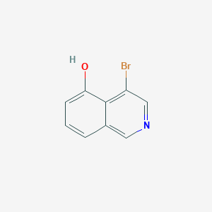 molecular formula C9H6BrNO B1603726 4-溴异喹啉-5-醇 CAS No. 651310-41-7