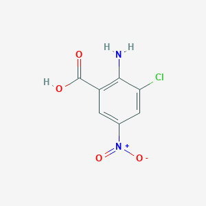 2-Amino-3-chloro-5-nitrobenzoic acid