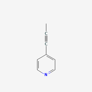 molecular formula C8H7N B1603735 4-prop-1-ynylpyridine CAS No. 89942-42-7
