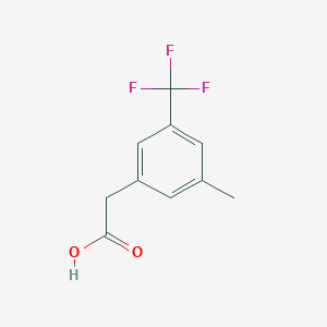2-(3-Methyl-5-(trifluoromethyl)phenyl)acetic acid