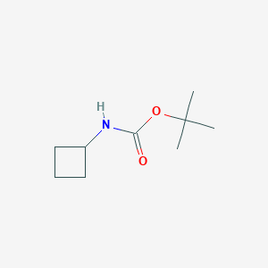 molecular formula C9H17NO2 B1603743 叔丁基环丁基氨基甲酸酯 CAS No. 56700-66-4