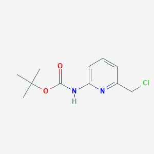 tert-Butyl (6-(chloromethyl)pyridin-2-yl)carbamate