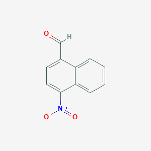 molecular formula C11H7NO3 B1603752 4-硝基萘-1-甲醛 CAS No. 42758-54-3