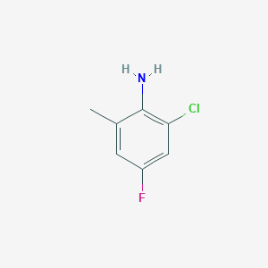 2-Chloro-4-fluoro-6-methylaniline