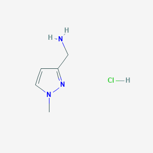 (1-Methyl-1H-pyrazol-3-yl)methanamine hydrochloride