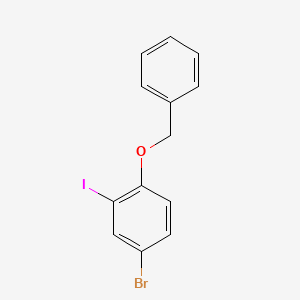 1-(Benzyloxy)-4-bromo-2-iodobenzene