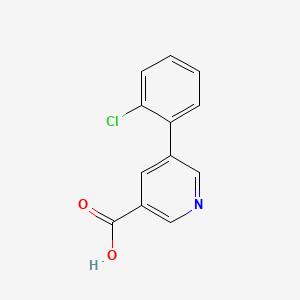 molecular formula C12H8ClNO2 B1603782 5-(2-Chlorophenyl)nicotinic acid CAS No. 893735-02-9