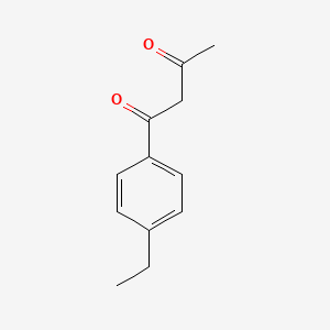 molecular formula C12H14O2 B1603785 1-(4-Ethylphenyl)butane-1,3-dione CAS No. 58278-92-5
