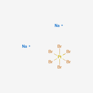 molecular formula Br6Na2Pt B1603788 Disodium hexabromoplatinate CAS No. 39277-13-9