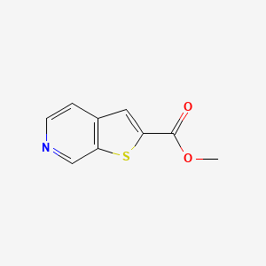 molecular formula C9H7NO2S B1603790 Methyl thieno[2,3-c]pyridine-2-carboxylate CAS No. 870243-58-6