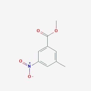 molecular formula C9H9NO4 B1603797 Methyl 3-methyl-5-nitrobenzoate CAS No. 482311-23-9