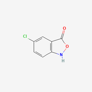 molecular formula C7H4ClNO2 B1603798 5-Chlorobenzo[c]isoxazol-3(1H)-one CAS No. 344779-31-3