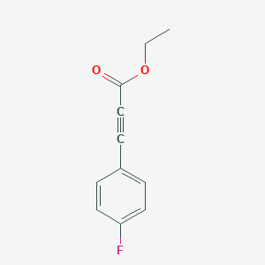 molecular formula C11H9FO2 B160380 Ethyl 3-(4-fluorophenyl)propiolate CAS No. 1736-31-8