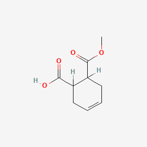 6-(Methoxycarbonyl)cyclohex-3-ene-1-carboxylic acid